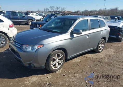 2014 Mitsubishi Outlander Se z USA, uszkodzony, nr VIN JA4AZ3A31EZ003801